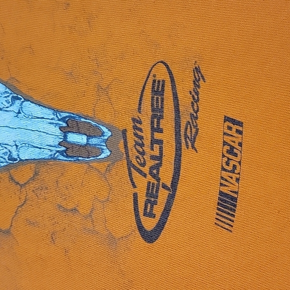 Realtree Racing Nascar Dale Jr Camo Orange Deer Large Hunting - Picture 3 of 13